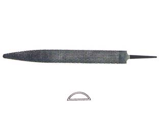 6pz raspe mezze tonde taglio bastardo - 8" mm.200 taglio bastardo cod:ferx.fer19804