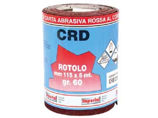 6pz carta abrasiva spaziata in miniroll - grana 80 cod:ferx.fer68413