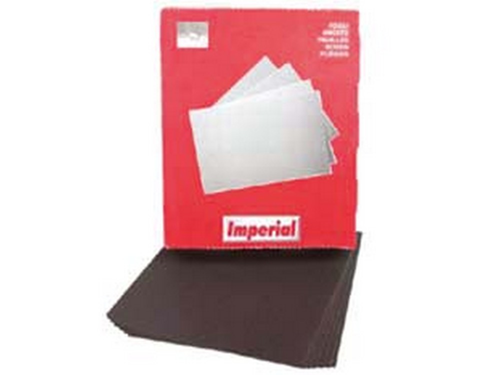Image of 100pz carta abrasiva impermeabile in fogli - grana 600 cod:ferx.fer70829