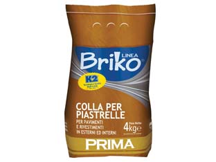 4pz k2 linea briko colla per piastrelle bianca in polvere - kg.4 in sacco cod:ferx.fer35330