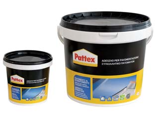 pattex colla per pavimenti e rivestimenti - kg.5 in secchiello cod:ferx.fer95563
