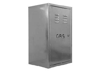 cassonetto contatore gas in acciaio zincato - cm.40x25x70h. cod:ferx.fer292535
