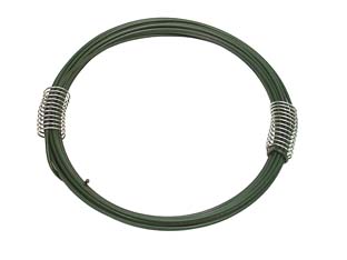 30matasse filo ferro plastificato verde - n? 6 filo ? mm.1,4 mt.20 cod:ferx.fer13017