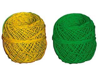 12kg legaccio in gomitolo - ? mm.7 colore verde, confezionati in rete cod:ferx.fer440318