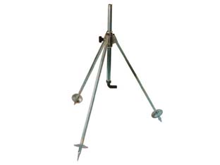 supporto treppiede regolabile portairrigatore - m 1", regol. cm.75/120 h. - att. tubi mm.18/25 cod:ferx.fer74544