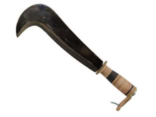 roncola tipo bergamo - lama mm.280 cod:ferx.fer283618