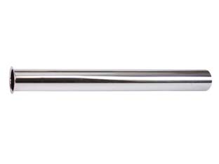 10pz canotto con bordo in ottone cromato - ? mm.32 lunghezza cm.30 cod:ferx.fer92166