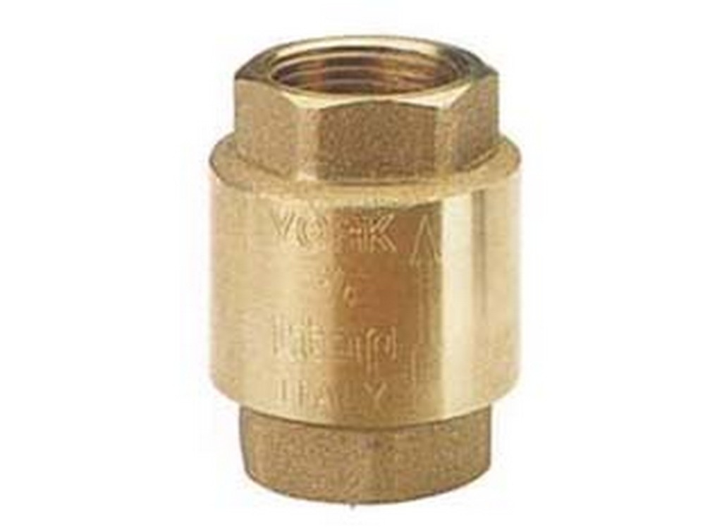 4pz valvola di ritegno per acqua "york" art.103 - f 3/4" - pressione esercizio 12 bar cod:ferx.fer75985