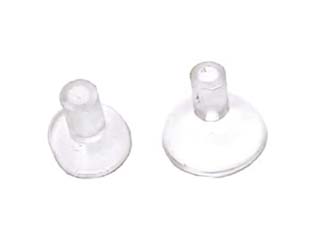 200pz ventosine per cristalli con gambo - ? mm.20 cod:ferx.fer80422