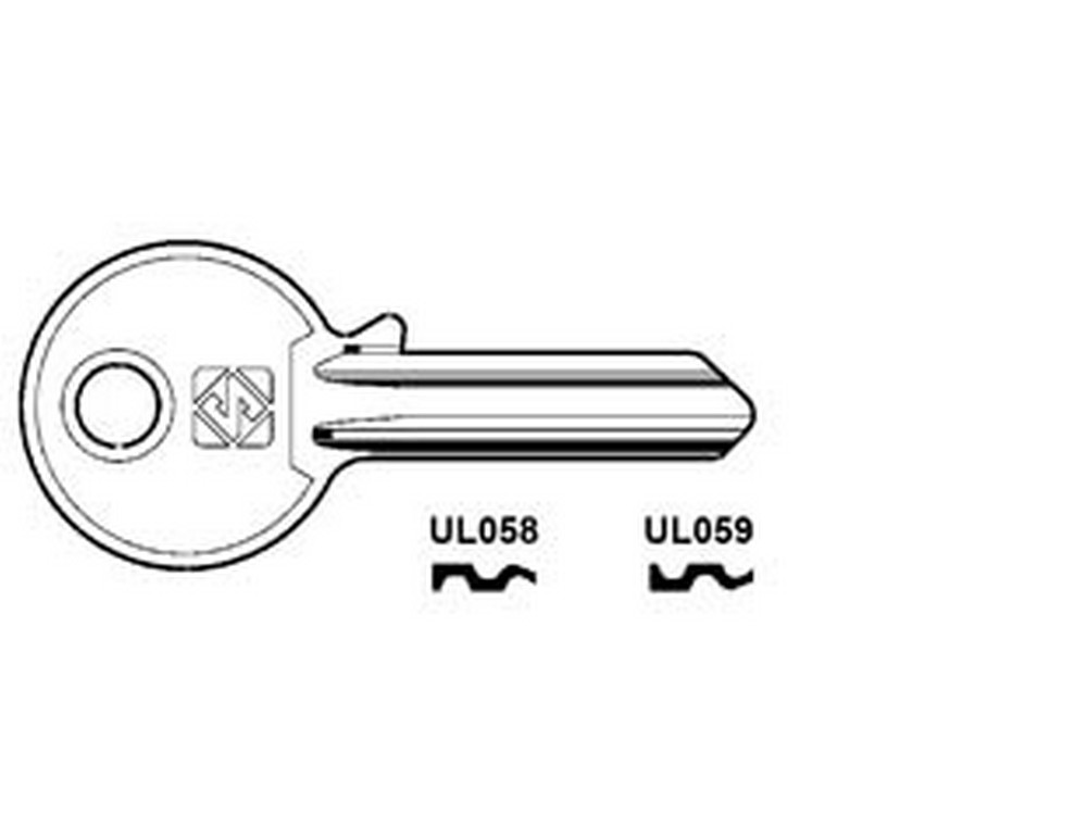 Image of 100pz chiavi per cilindri universal 5 spine piccole - ul058 dx cod:ferx.fer54621