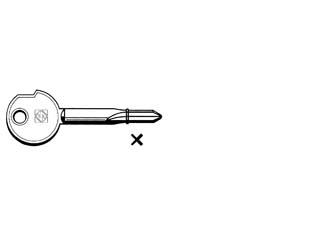 5pz chiavi a croce yale xy1 - xy1 cod:ferx.fer55048