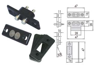 6pz contatti a pressione 06511 - (06511000) cod:ferx.fer65917