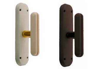 2pz cremonese mod. brasilia per finestra nylon e ottone - nera cod:ferx.fer18340