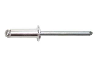 250pz rivetti in alluminio - ? mm.6x26 cod:ferx.fer403405