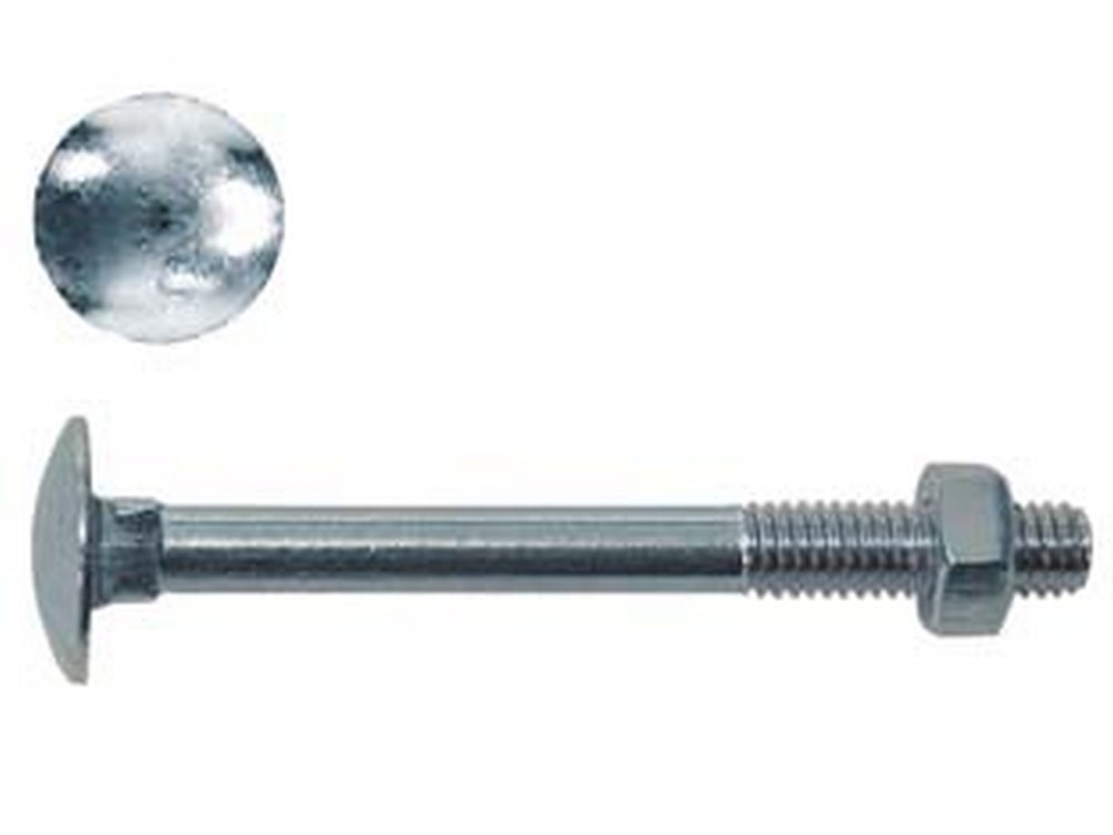 200pz cavicchie acciaio testa tonda con dado - ? mm.8x50 cod:ferx.fer42536