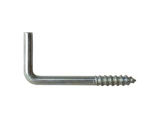 200pz rampini dritti a vite acciaio zincato - mm.22x80 - ? mm.5x60 cod:ferx.fer44134