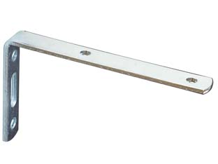 40pz mensole medie in ferro zincato - mm.150 cod:ferx.fer4961