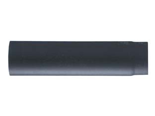 tubo porcellanato pesante per stufe a legna nero opaco - ? cm.15x25, mm.1,2 cod:ferx.fer103077