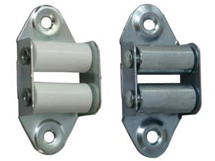 50pz guidacinghia verticale - rulli in ferro zincato cod:ferx.fer4008