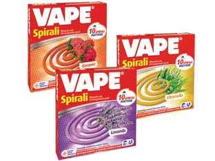 24pz spirale anti zanzare fragranze assortite - in confez. da pz.10 cod:ferx.fer7863