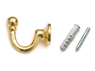30pz ganci raccoglitenda grandi oro - mm.37 cod:ferx.fer24969