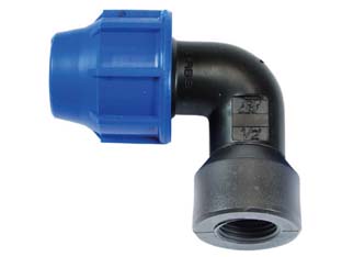 20pz raccordo a compressione gomito 90? femmina pn16 - ? mm.20x f 3/4" cod:ferx.fer129152