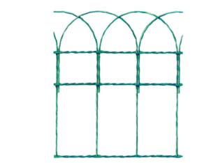 1 pz rete plastificata verde ad archetto rotolo mt.25 - cm.120h. cod:ferx.fer31837
