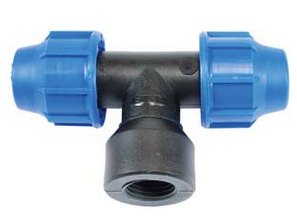 2pz raccordo a compressione "ti" filetto femmina pn16 - ? mm.40x40x f 1" cod:ferx.fer129305