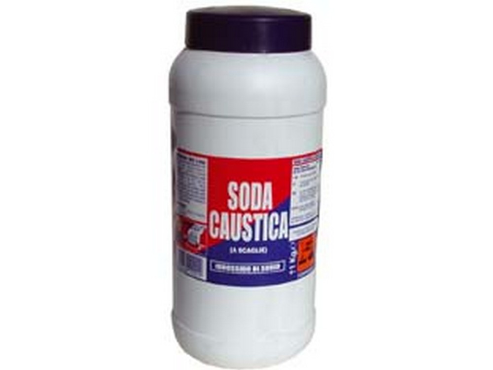 12pz soda caustica a scaglie - kg.1 cod:ferx.fer40945