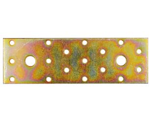50pz piastra di giunzione dritta larghezza mm.50 - mm.120x50 cod:ferx.fer48309