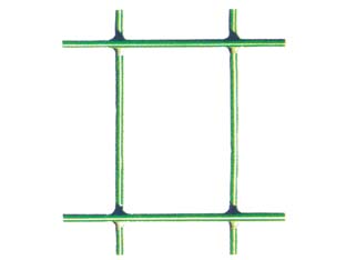 1 pz rete elettrosaldata plastificata verde "esaplax" maglia mm.50x76 maglia 76,2x50,8 filo ? mm.2,5 esterno - cm.200h. cod:ferx.fer49283