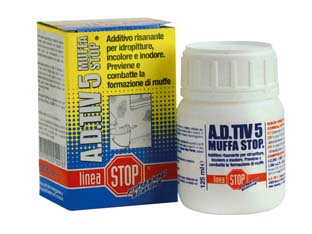 2pz a.d.tiv 5 muffa stop - ml.250 flacone diluire in lt.10/14 idropittura cod:ferx.fer57899
