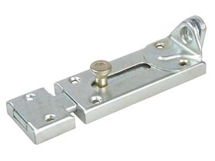 10pz catenaccio portalucchetto con incontro art.285 - mm.150x45 cod:ferx.fer56632