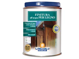finitura all'acqua per legno - hf 2046 trasparente semilucido ml.750 cod:ferx.fer61575