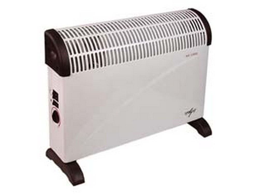 termoconvettore turbo con termostato e ventilatore 2000w - misure di ingombro cm.58x20x43h. cod:ferx.fer61599
