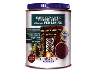 impregnante all'acqua effetto cera per legno per esterno - hi 2213 noce scuro ml.750 cod:ferx.fer132282
