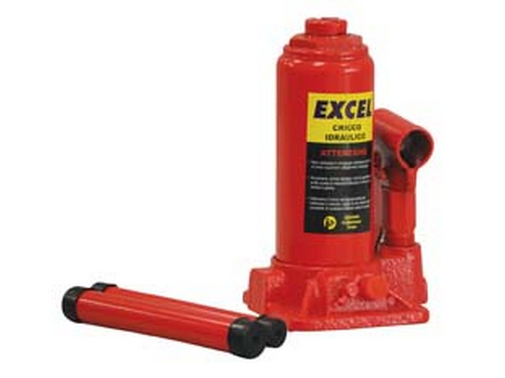 cricco idraulico a bottiglia - kg.8.000 - mm.200/405h. - peso kg.5,5 cod:ferx.fer60684