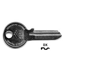50pz chiavi 4 spine piccole 01420 - 01420001 dx (tipo silca cs 6) cod:ferx.fer67515