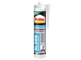 2pz pattex silicone sista sl 509 alte temperature colorato - ml.300 nero cod:ferx.fer258067