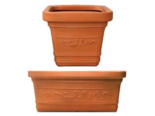 fioriera in plastica festonata doppio bordo - cm.80x39x34 h. cod:ferx.fer102957