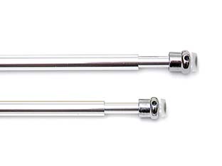 10blister astine universali allungabili cromate - cm.36-60 cromate, in bl. 2 pz. cod:ferx.fer108614