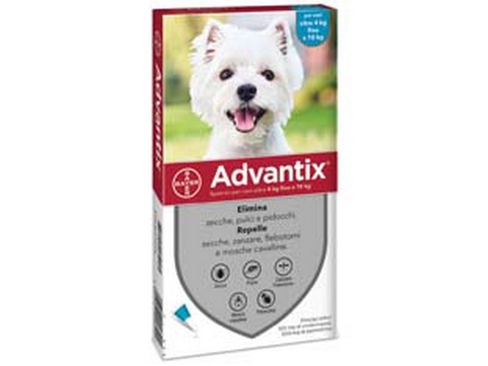 Image of antiparassitario &quot;&quot; per cani da kg.4 a kg.10 - in conf. da 6 pipette spot-on cod:ferx.fer414845