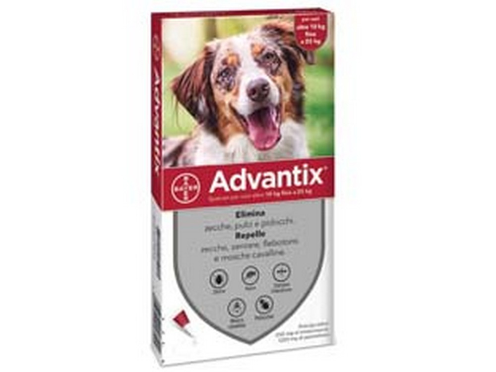 Image of antiparassitario &quot;&quot; per cani da kg.10 a kg.25 - in conf. da 6 pipette spot-on cod:ferx.fer414852