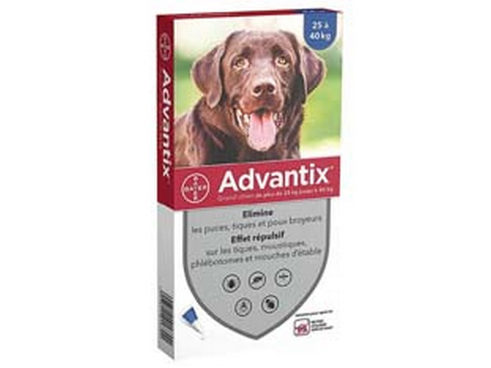 Image of antiparassitario &quot;&quot; per cani da kg.25 a kg.40 - in conf. da 6 pipette spot-on cod:ferx.fer414869