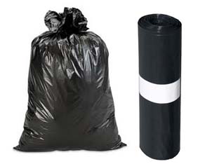 20pz sacco condominiale ldpe in rotolo nero - cm.90x120 peso gr.140 spess.my80 rotoli da pz.6 cod:ferx.fer117982