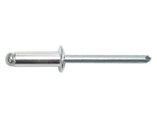 1000pz rivetti in alluminio - ? mm.3,4x7 cod:ferx.fer124089