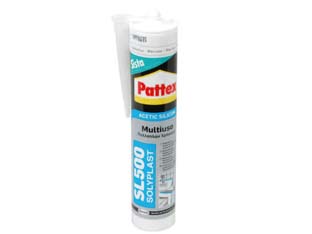 3pz pattex silicone sista sl-500 acetico colorato - ml.300 avorio cod:ferx.fer258050