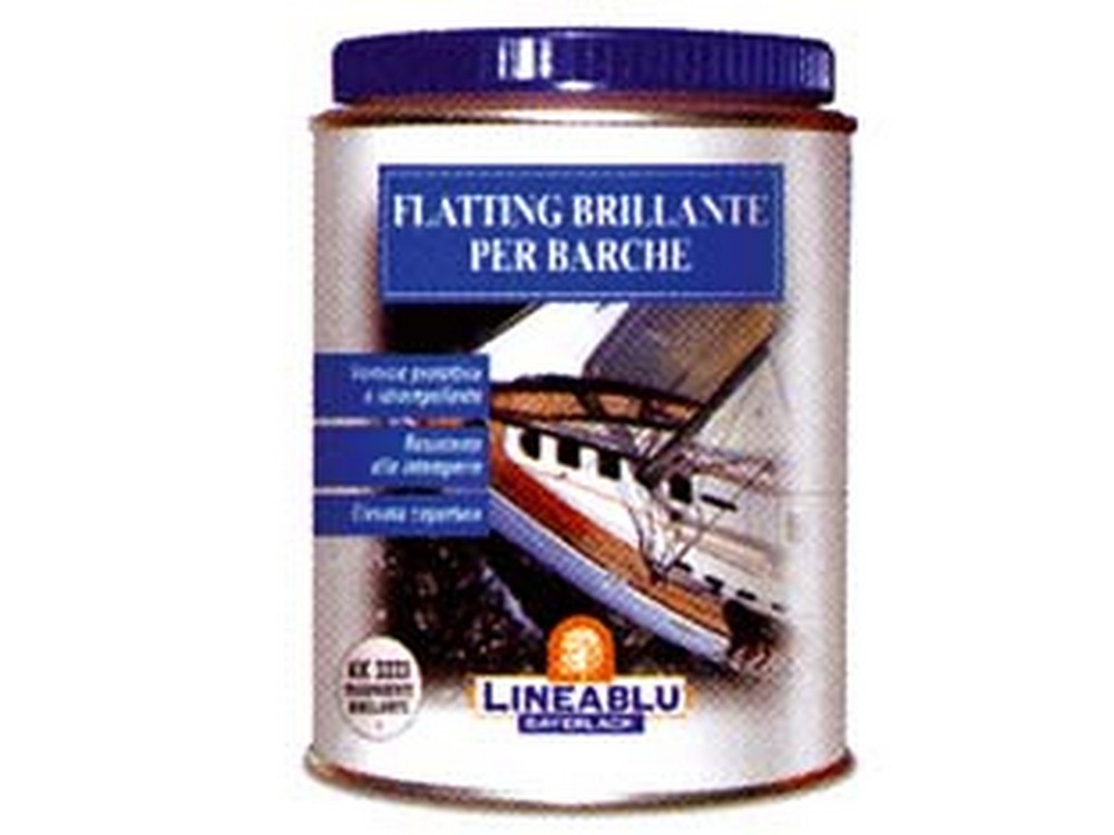 Image of flatting brillante per barche - kk 3333 trasparente brillante ml.750 cod:ferx.fer132305
