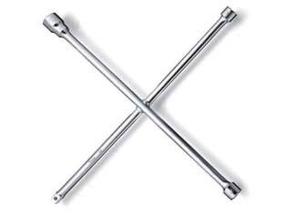 chiavi a croce per ruote cromate art.985 - per dadi mm.24-27-32 e quadro 3/4" cod:ferx.fer133722