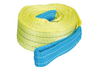 cinghie di sollevamento con fascia a doppio strato mm.90 - mt.6 x mm.90h. - portata kg.3000 colore giallo cod:ferx.fer143288